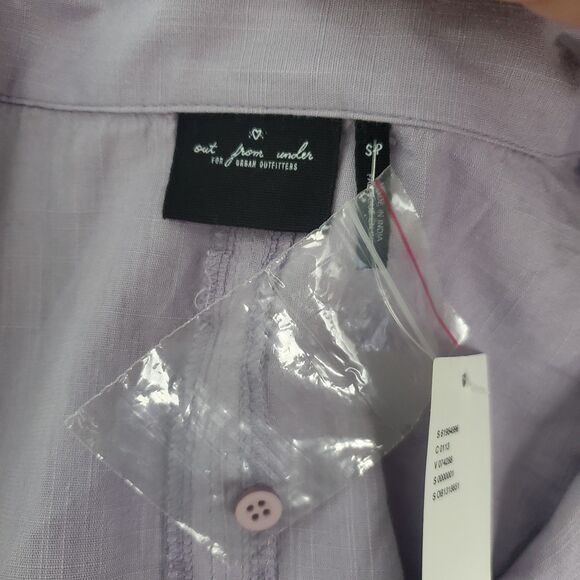 Urban Outifitters Sleep Shirt Small Purple Out From Under Vera Boxy Lounge Relax - Picture 9 of 10